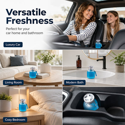⏰🎉Limited-time Offer: 50% OFF!🎉—Long Lasting Car Perfume, Mild Natural Fragrance Auto Air Freshener, Effective Odor Eliminator, Compact Decorative Car Scent for Dashboard
