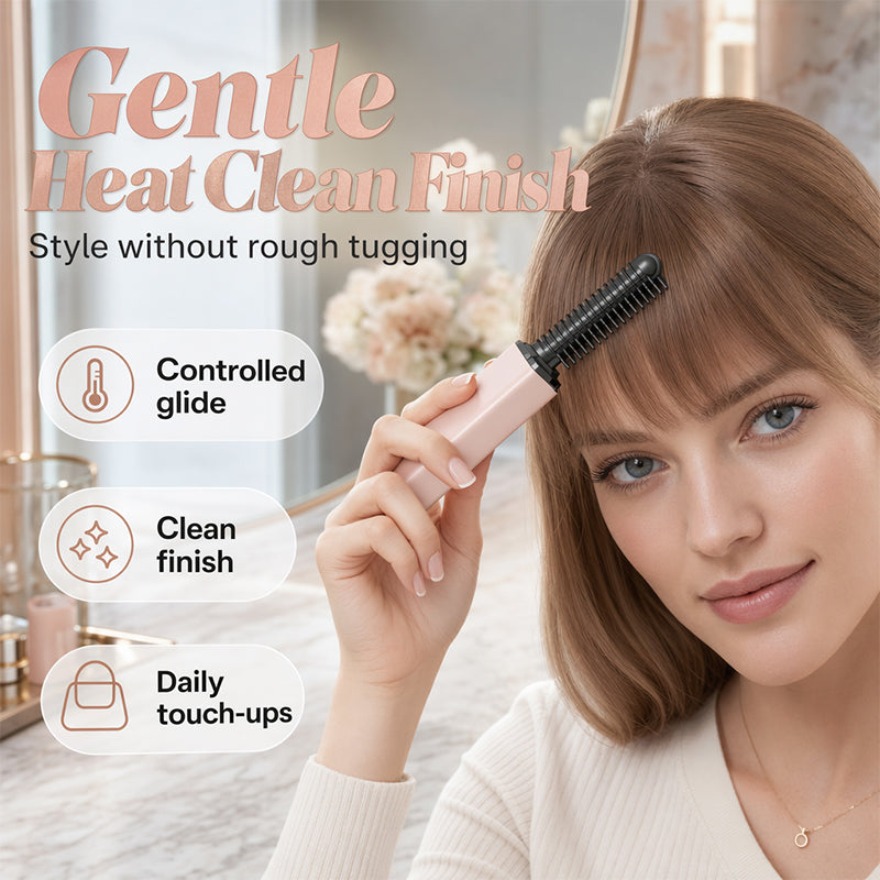 ⏳🔥Limited Offer 50% OFF✨Portable Wireless Mini Hair Styler with Comb – More Volume & A Naturally Full Look
