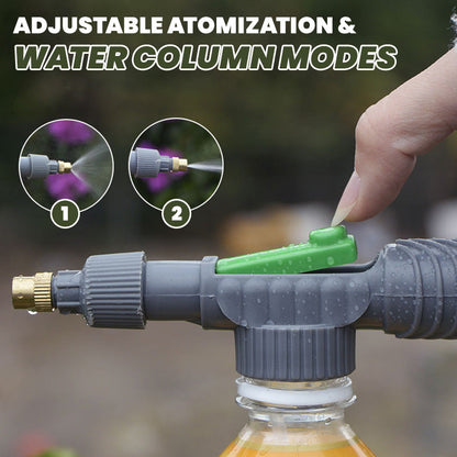 Manual Drink Bottle Sprayer with Adjustable Nozzle