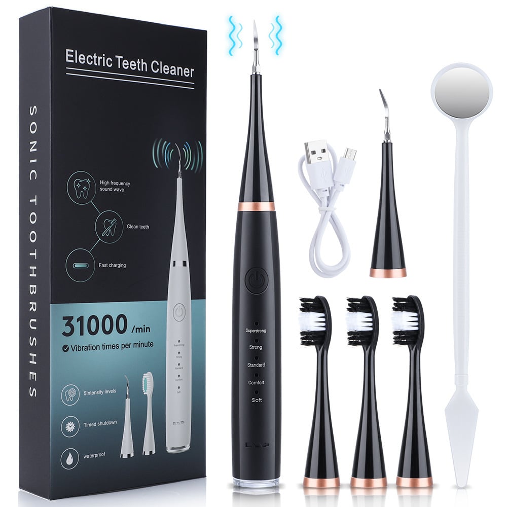 💎Surprise Price ￡9.99!!🦷✨Electric Ultrasonic Dental Scaler for Tartar and Plaque Removal