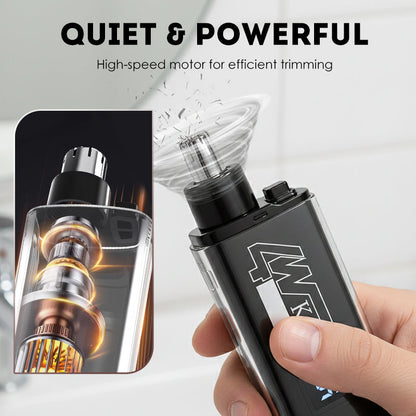 📢50% OFF !! ⏰Nose & Ear Hair Trimmer with LED Display