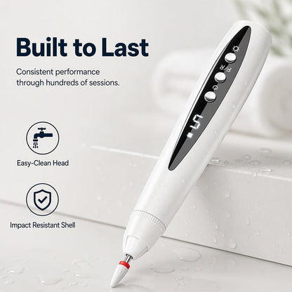 ⏰🎉Limited-time Offer: 50% OFF!🎉—2-in-1 Electric Nail Drill with UV Gel Light Portable Manicure Pedicure Kit