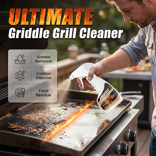 🍖Kitchen & BBQ Grill Cleaning Spray 🧼Powerful Foam Cleaner For Oven, Grills & Cooking Surfaces