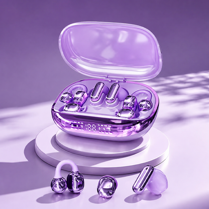 6-in-1 Wireless Sleep Earbuds with Charging Case