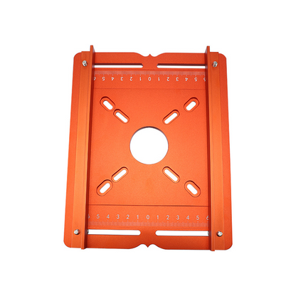 📢📢50% OFF !! ⏰Aluminum Alloy Wood Router Slotting Bracket Guide Tool