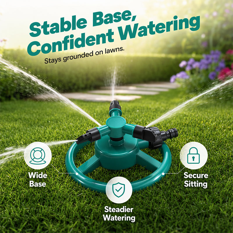 360° Rotating Lawn Sprinkler
