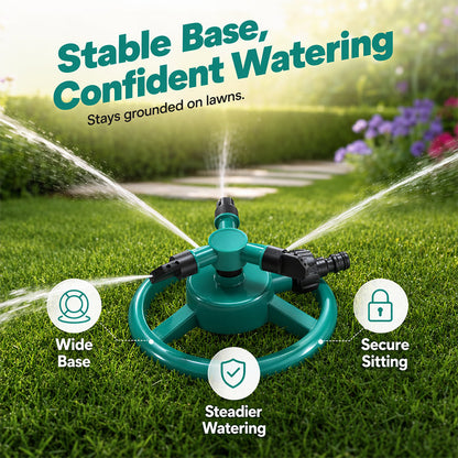 360° Rotating Lawn Sprinkler